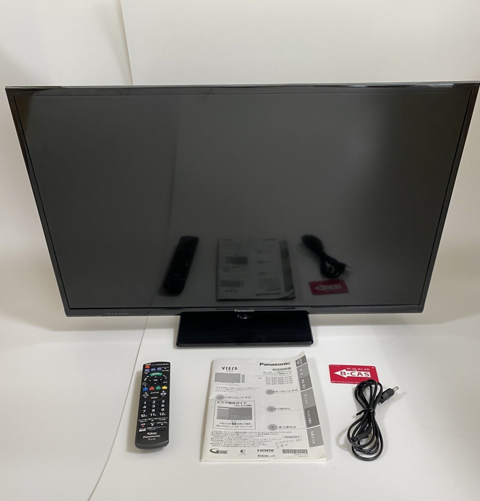 パナソニック Panasonic 32V型 液晶テレビ ビエラ TH-32C305 ハイビジョン USB HDD録画対応_画像1