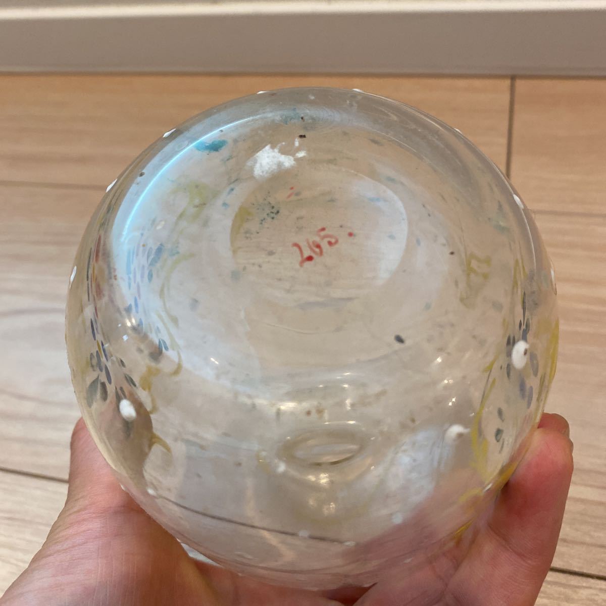 花瓶 ガラス インテリア ガラスボトル アンティーク風の画像5