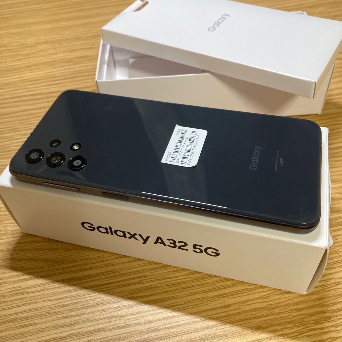 未使用品】ギャラクシー A32 5G SCG08 スマホ SIMフリー SIMロック解除