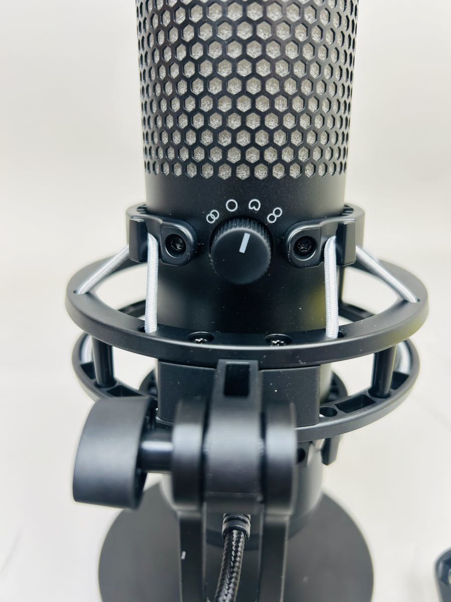 新品未使用 HYPERQUADCAST S　スタンドアロンマイク　USB Microphone BK　PC PS5 PS4 Mac使用可能_画像5