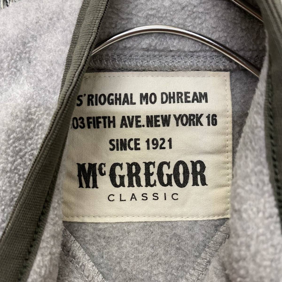 McGREGOR マックレガー フリースベスト ベスト サイズL グレー 灰色 レディース トップス 最落なし （L9）_画像6