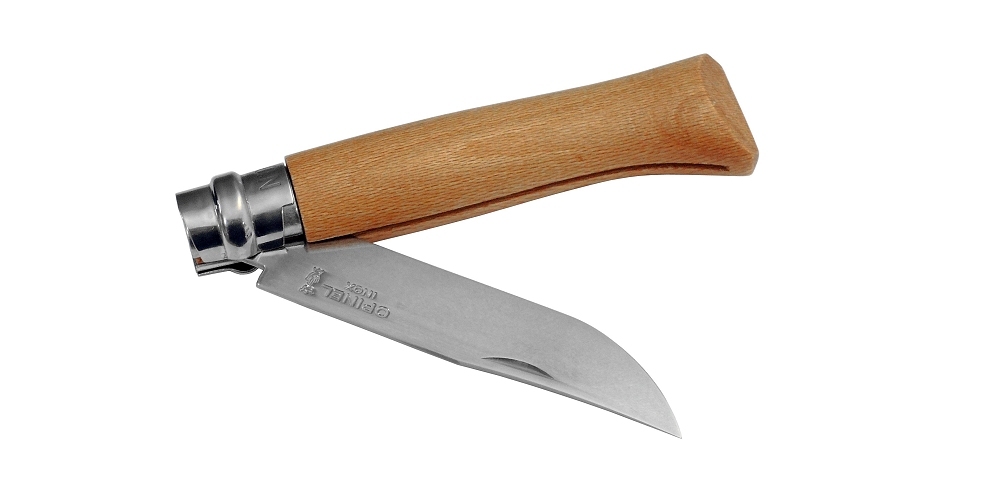 OPINEL No.002365 No.8 Stainless Steel Blade プレーン　ツリー柄・化粧箱入り