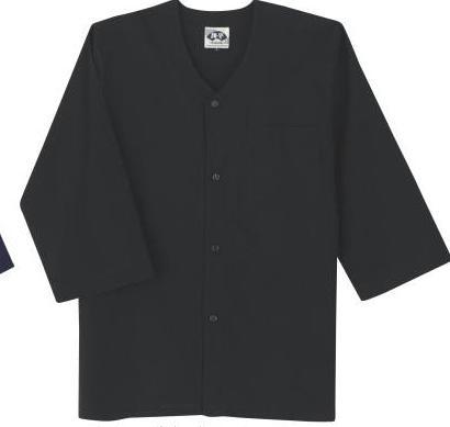 ダボシャツ、綿100、黒新品、M～LL送料税込_画像1