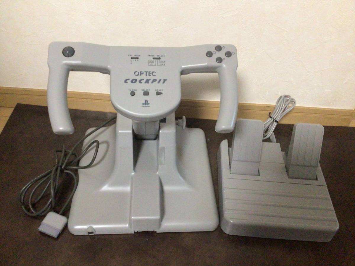 ③⑨ used * PlayStation exclusive use steering gear type analogue controller Cockpit 