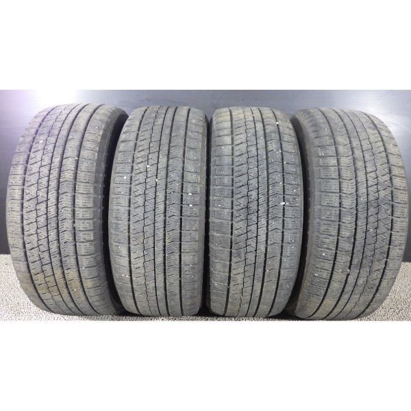 ブリヂストン BLIZZAK VRX2 225/50R17 4本SET◎2018年製8分山スタッドレス◎中古 1本にパンク修理歴等あり◎旭川手渡し可◎スープラ等に_画像1