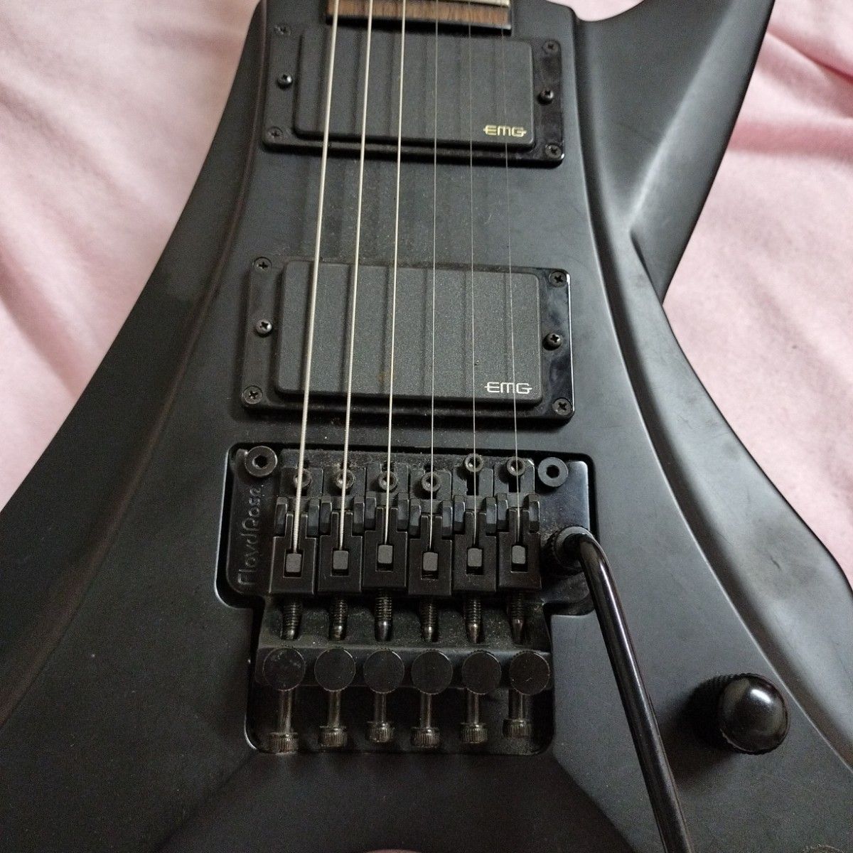 希少 DBZ guitars マットブラック EMGピックアップ