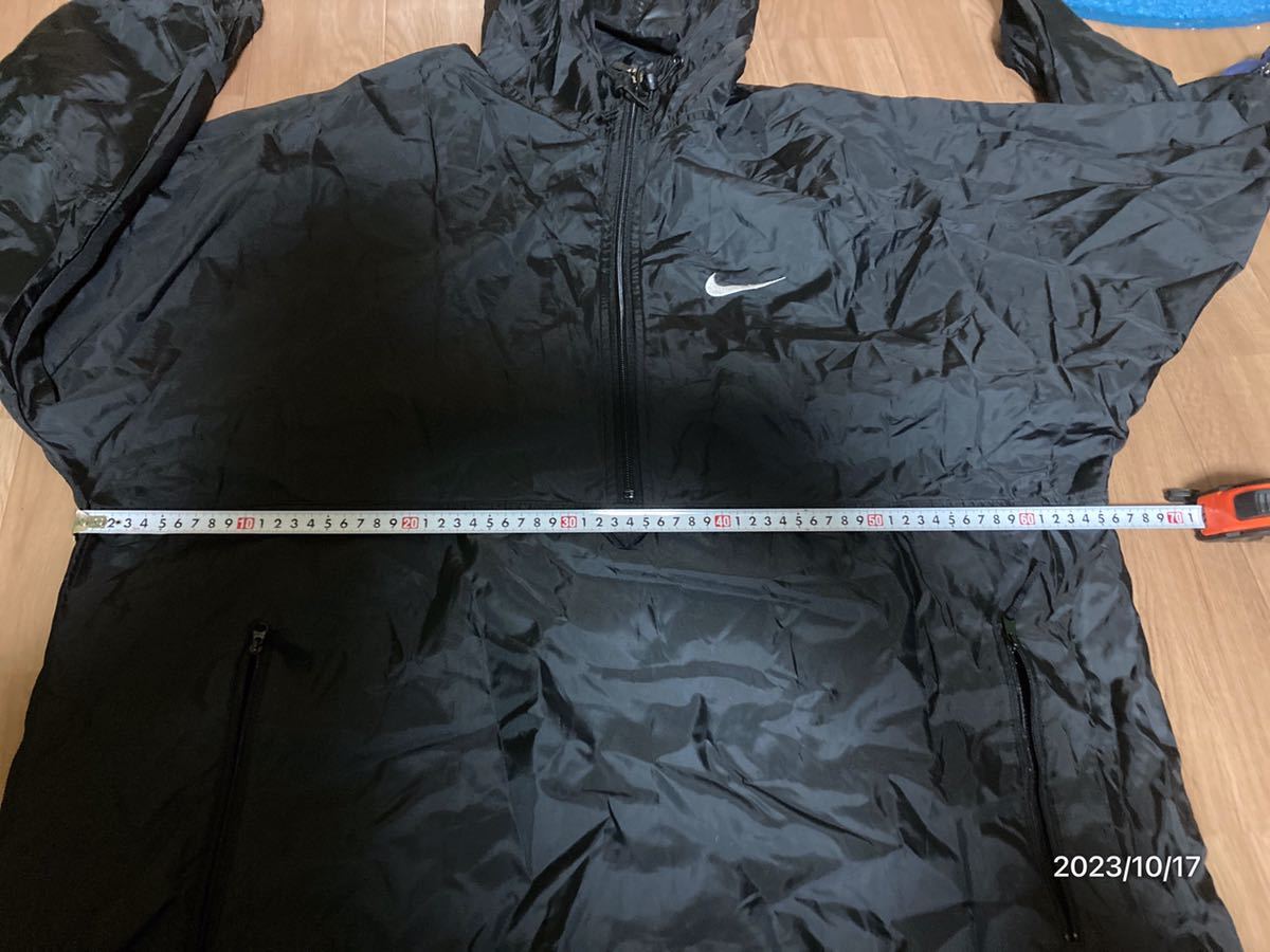 90s NIKE ナイキ　パッカブル　タグ付新品　アノラック　ナイロンジャケット　XL_画像6