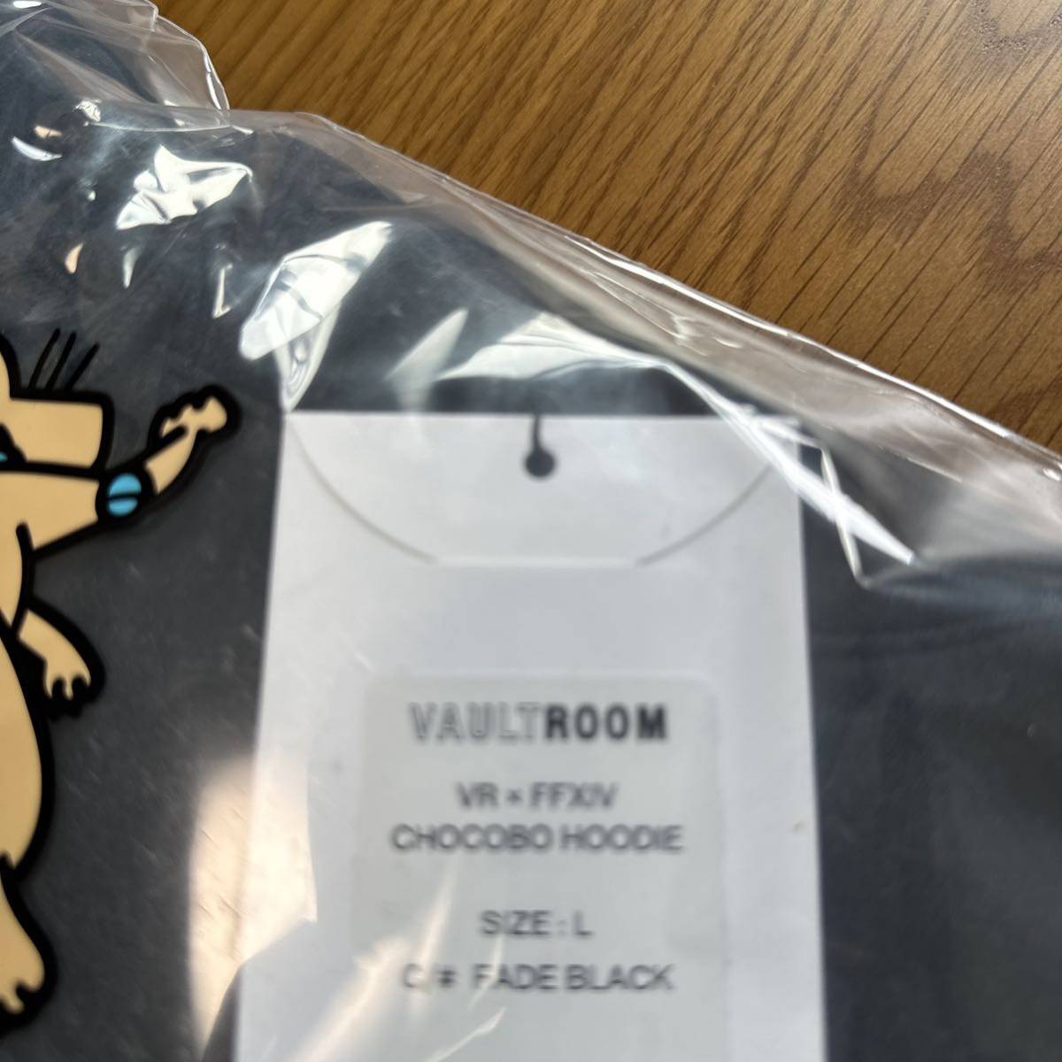 オンラインストア特注 VR × FFXIV CHOCOBO HOODIE vaultroom XL