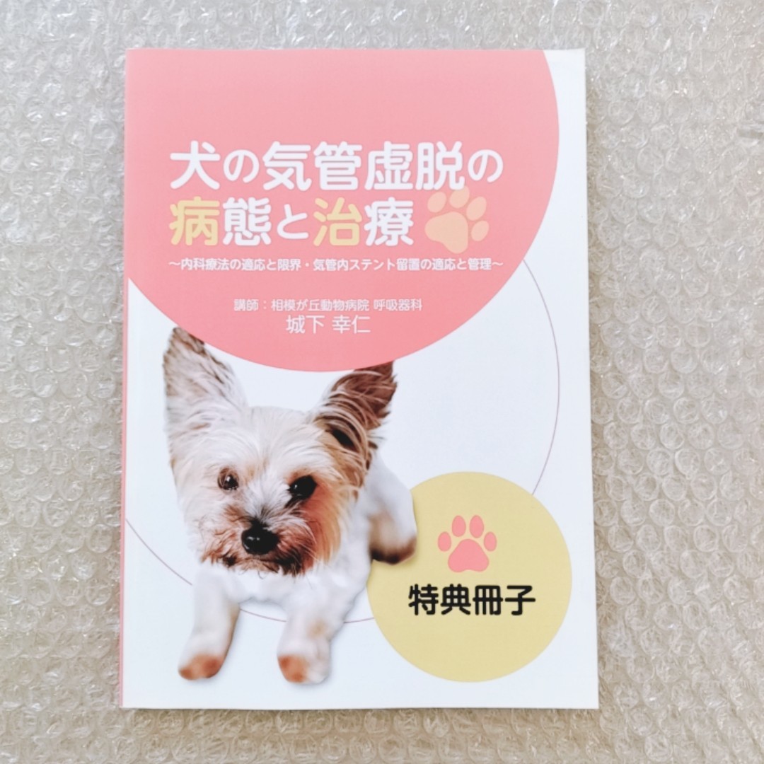 A【テキスト付き/即決】城下幸仁/犬の気管虚脱の病態と治療/獣医 A【テキスト付き/即決】城下幸仁/犬の気管虚脱の病態と治療/獣医