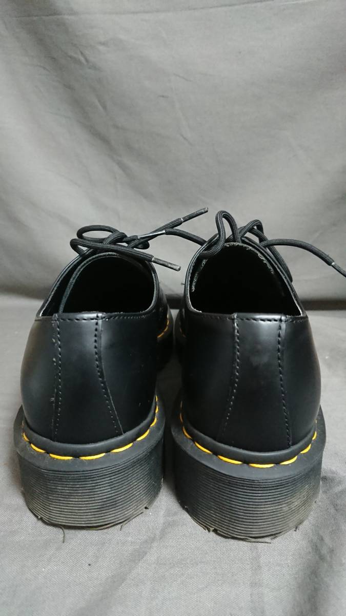 【返品OK】ドクターマーチン　UK8　US9　約26.5～27㎝　1461　BEX 3ホール　ブラック　【Dr.Martens 】_画像4