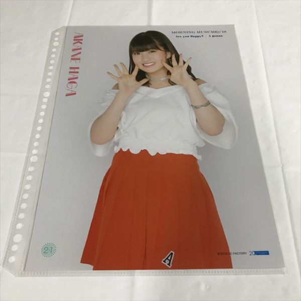 B14154 ◆羽賀朱音 モーニング娘　A4サイズ　ピンナップポスター_画像1