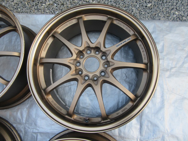 レイズ VOLK RAYS CE28N 18インチ 7.5J オフセット50　ブロンズ/BR PCD114.3 5H_画像7