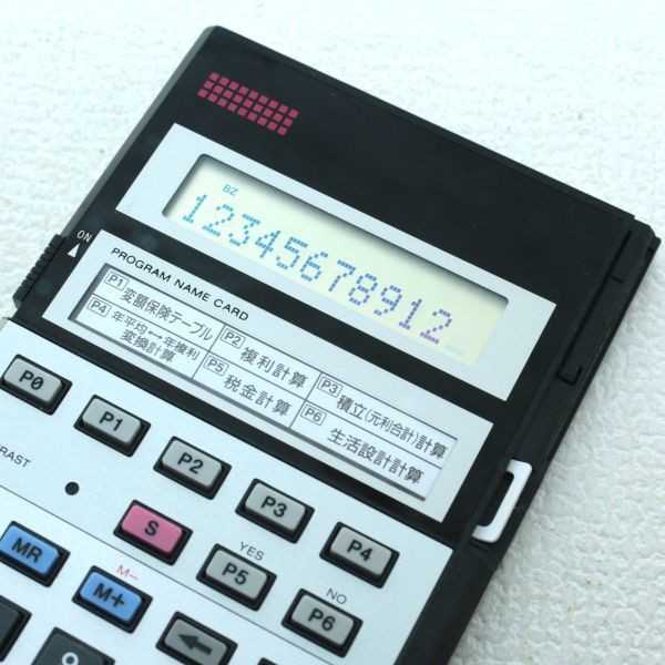 033a 詳細チェックしてません ジャンク CASIO カシオ PD-200 ? ポケット経理 ポケットコンピューター ポケコン 電卓 ビジネス_画像4