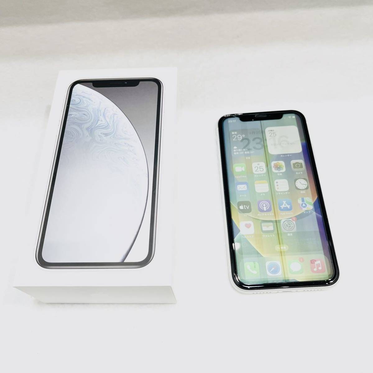 適当な価格 ◇1円スタート！ KDDI○判定確認済み！ iPhone XR 128GB