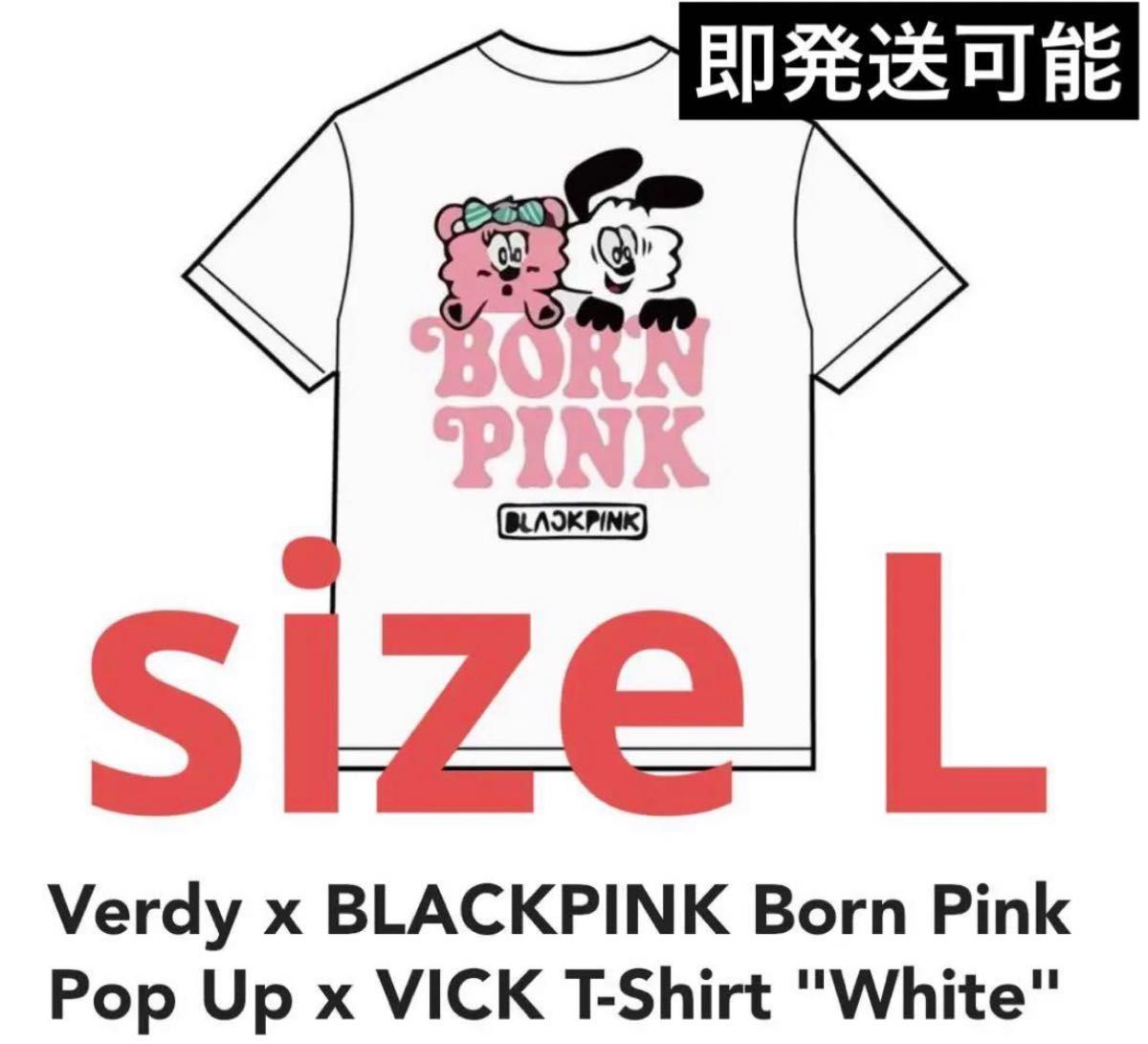 Verdy BLACKPINK Born Pink Tシャツ Lサイズ ②｜PayPayフリマ