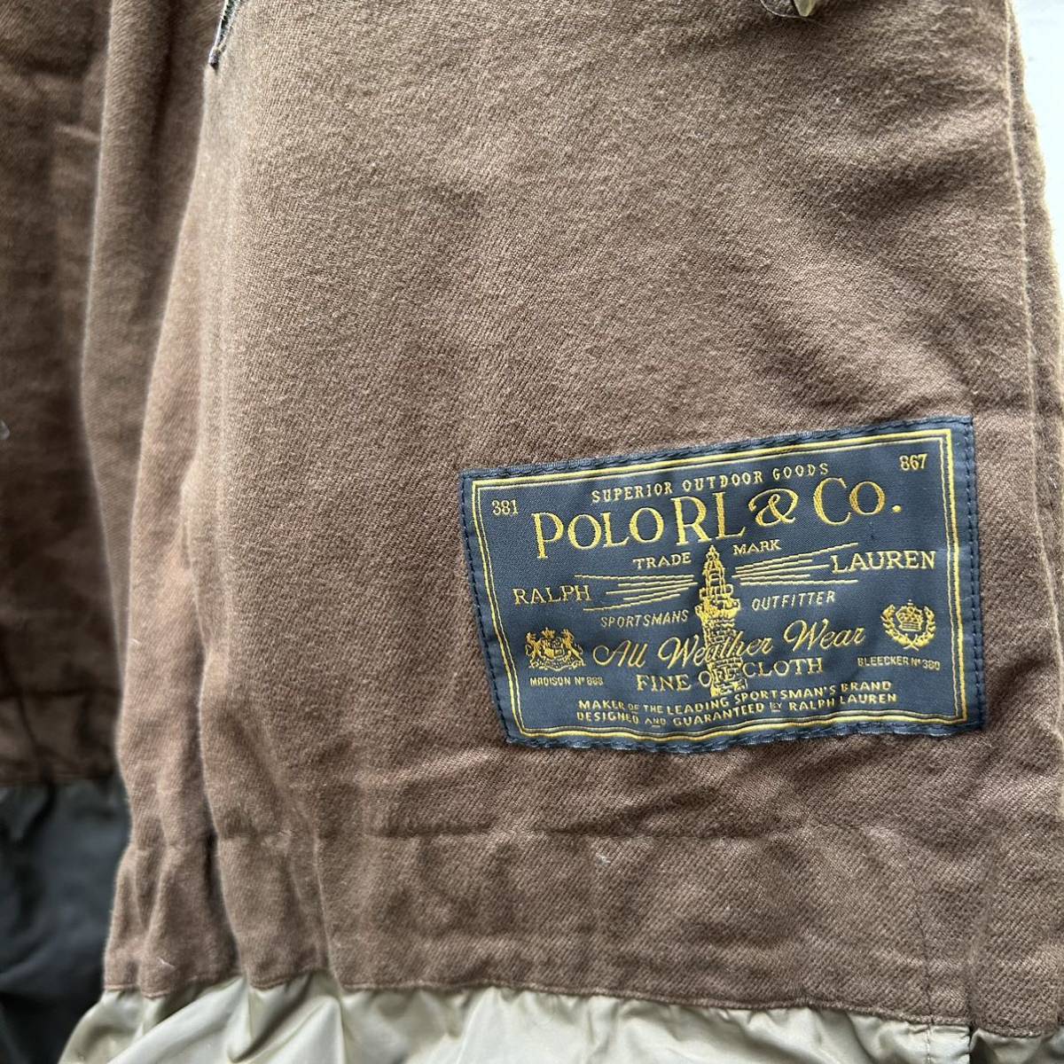 送料込 美品 POLO RALPH LAUREN ポロ ラルフローレン オイルド 送料込 美品 POLO RALPH LAUREN ポロ ラルフローレン オイルド