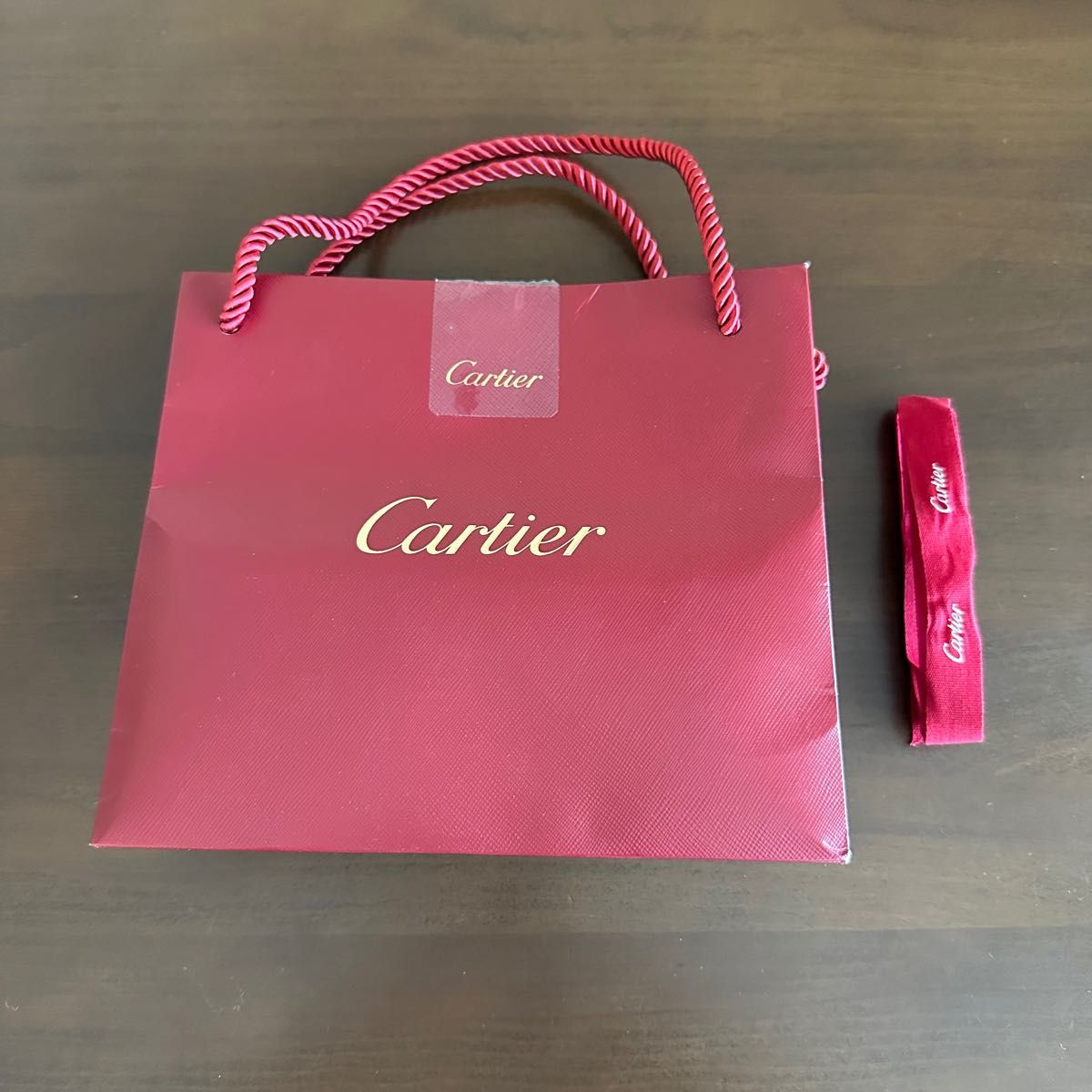 カルティエ ショッパー 紙袋 リボン Cartier｜Yahoo!フリマ（旧PayPay