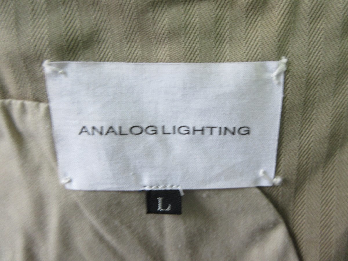 アナログライティング ANALOG LIGHTING FIKTIO ELECTRIC ジャケット　サイズL_画像6