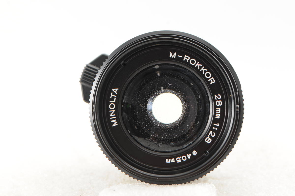 MINOLTA M-ROKKOR 28mm F2.8 ミノルタ 広角単焦点 レンズ_画像8