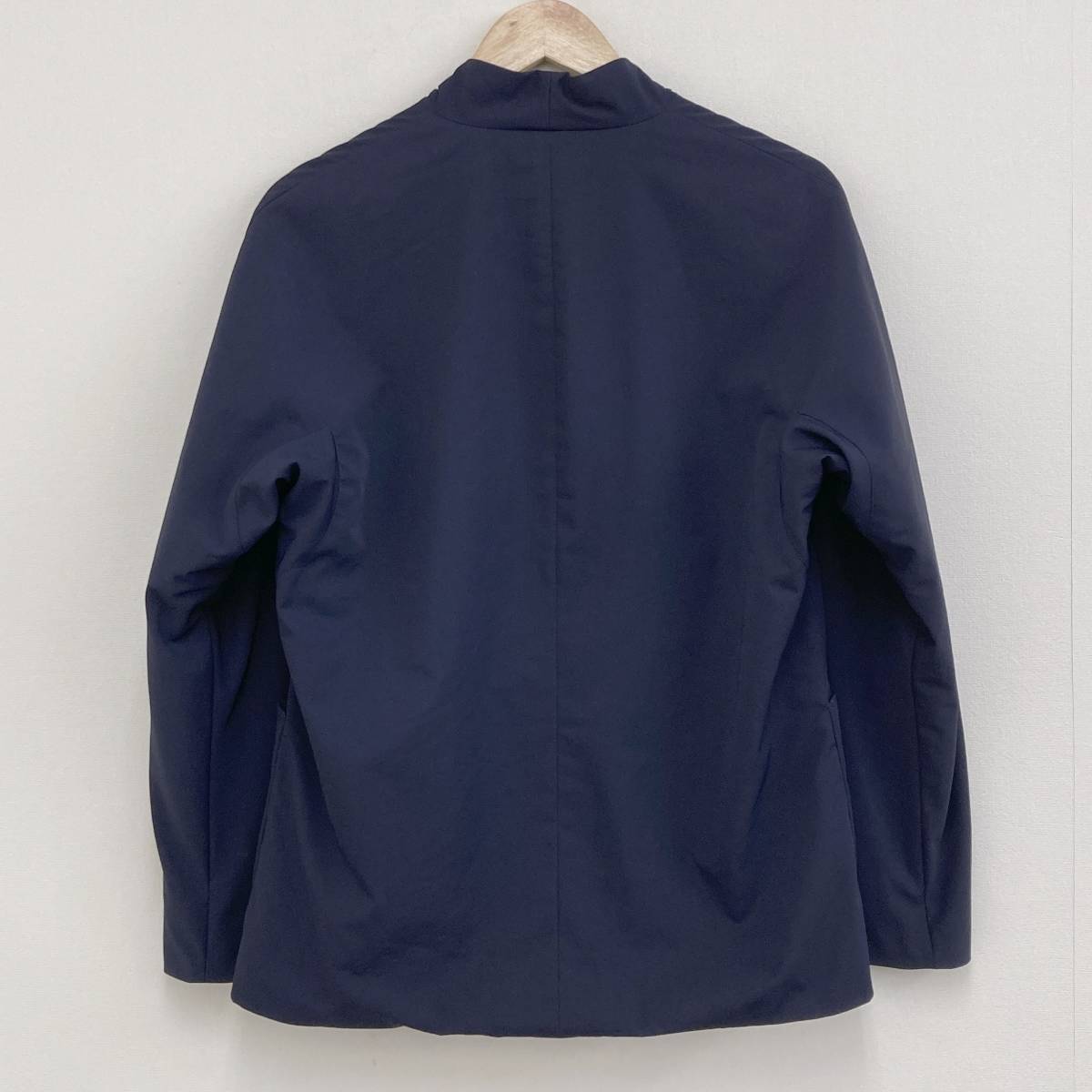 URU ポリエステル 中綿 ジャケット ネイビー 紺 1サイズ 日本製 ウル 15SUJ04 コート ブルゾン アウター 3090345_画像2