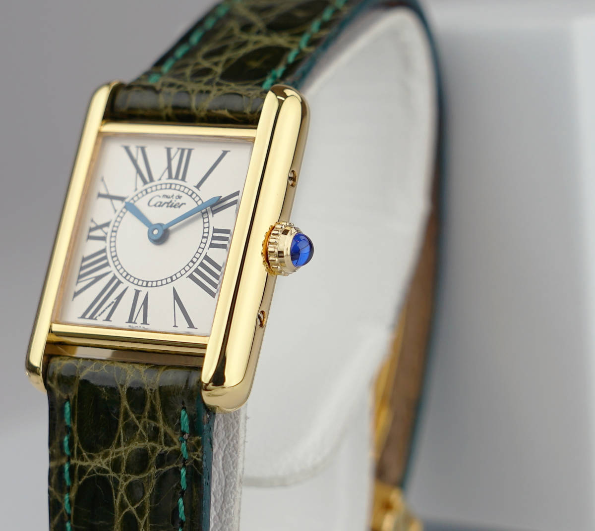 美品 カルティエ マスト タンク オパラン ローマン SM Cartier 美品 カルティエ マスト タンク オパラン ローマン SM Cartier