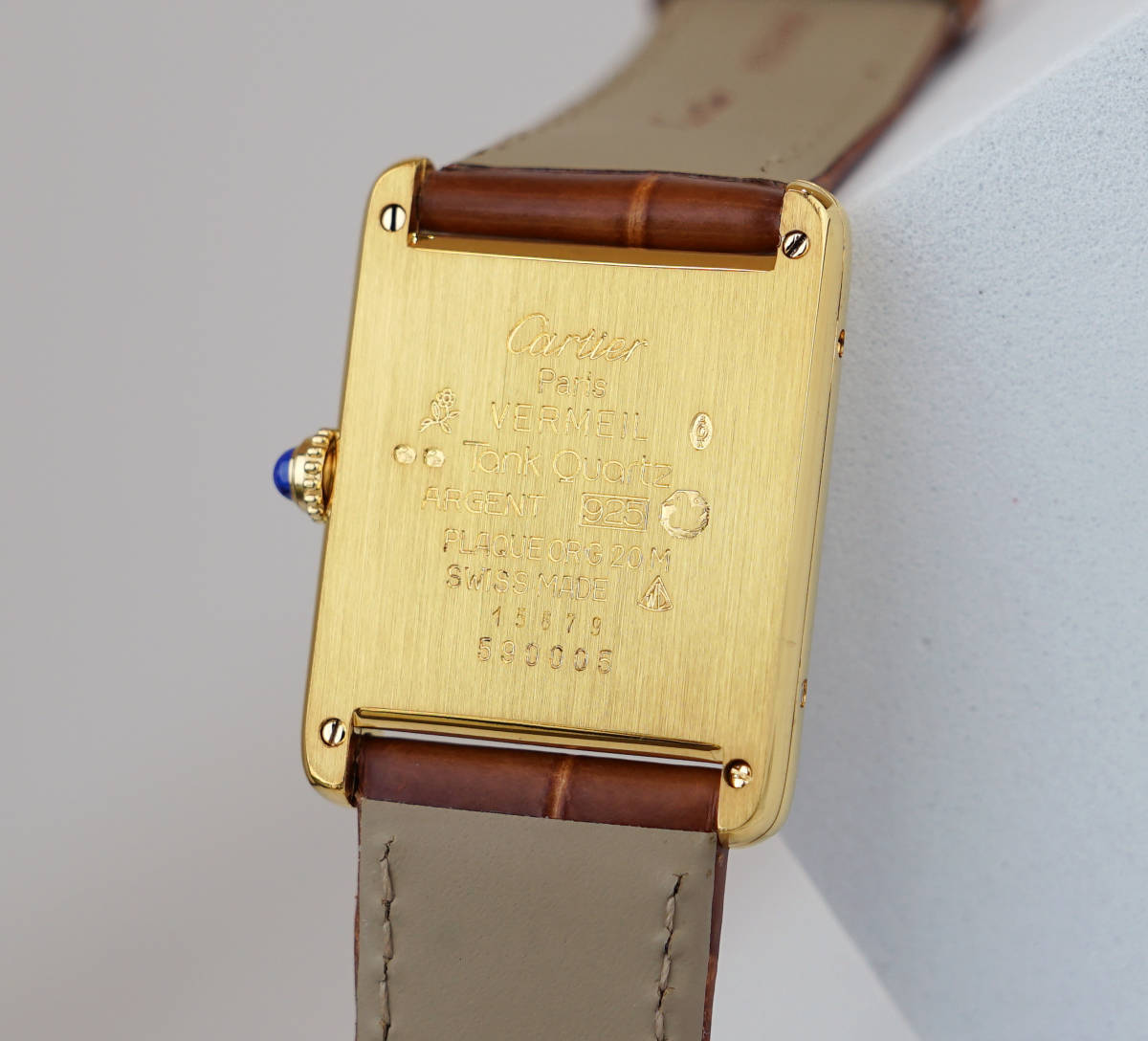 美品 カルティエ マスト タンク アイボリー ローマン LM Cartier 美品 カルティエ マスト タンク アイボリー ローマン LM Cartier