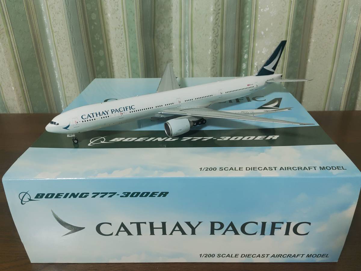 1/200【JC WING】キャセイパシフィック航空 B777-300ER 現行塗装機-