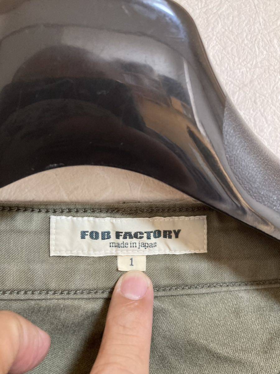【送料無料】 【最終価格】 FOB factory ベイカーパンツ FOBファクトリー サイズ1の画像2