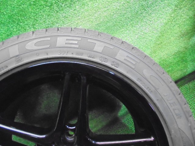 5ER724AF8) 送料無料 245/45R18 KENDA KR36 ICETEC NEO スタッドレスタイヤ+美品 18インチホイール4本ズセット 2020年製　BMW 6シリーズ_画像3