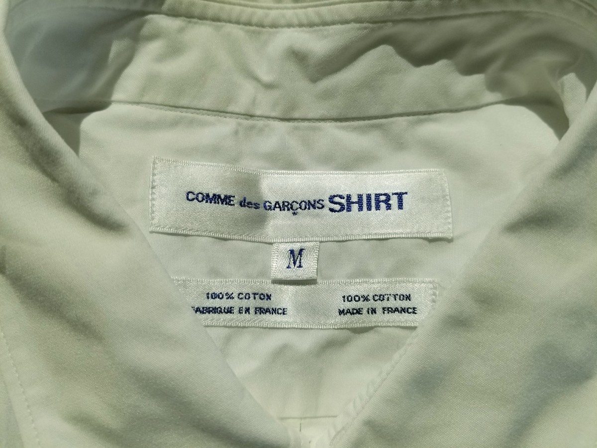 COMME des GARCONS SHIRT 90s デカボタンシャツ 1990s コムデギャルソンシャツ_画像4