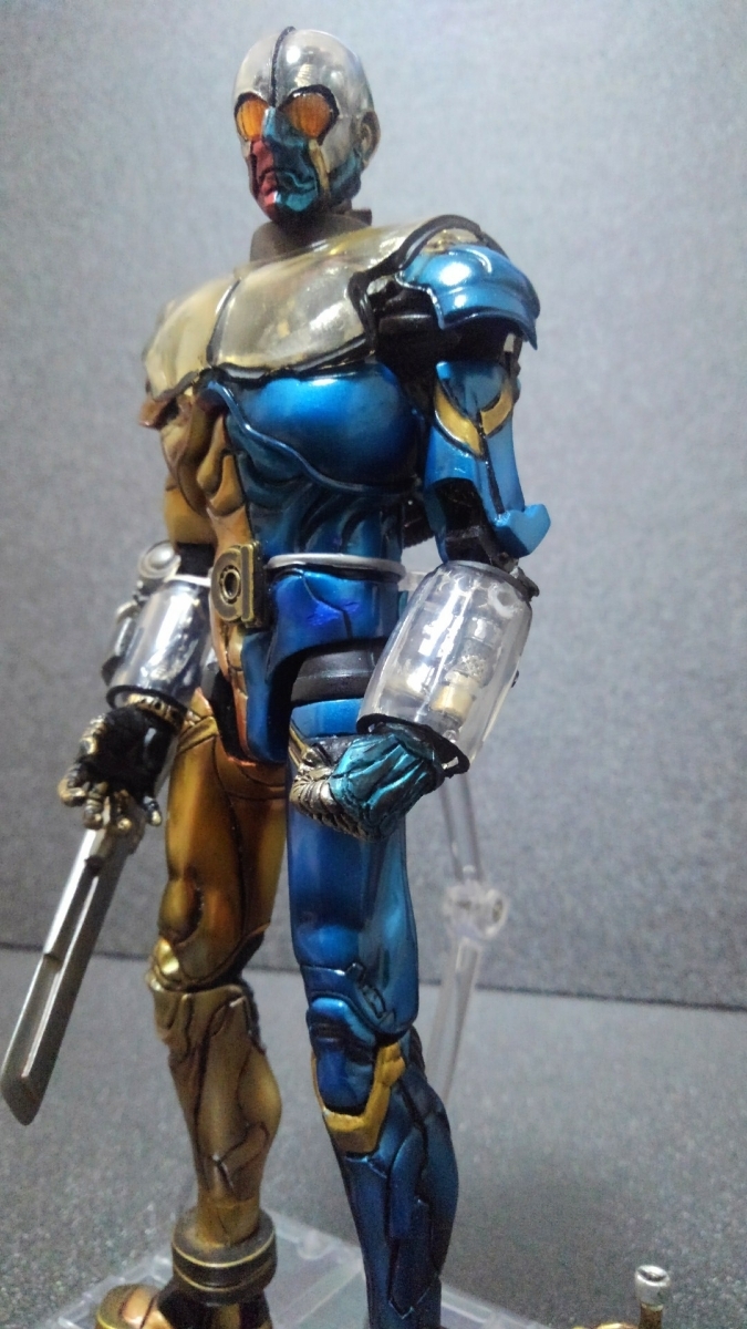 *S.IC. sic Kikaider 01 custom whole body moveable li paint 