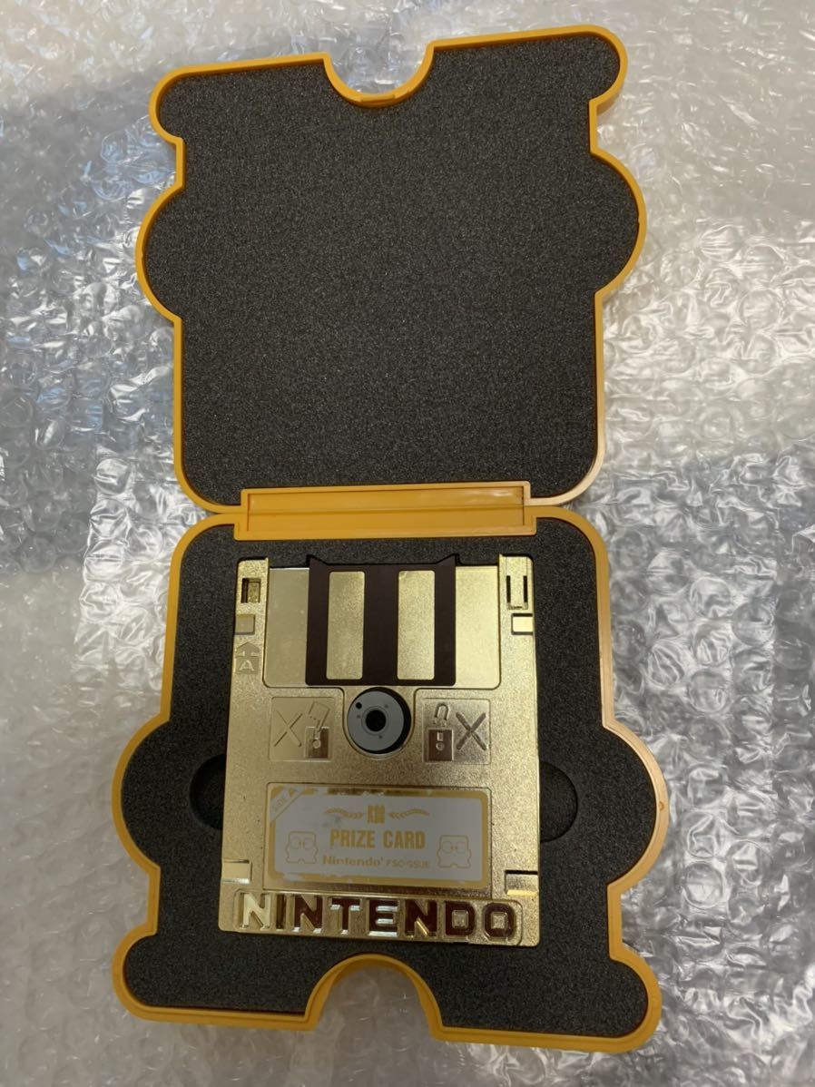 FC ファミコン ディスクシステム 非売品 ゴールドディスク GOLF