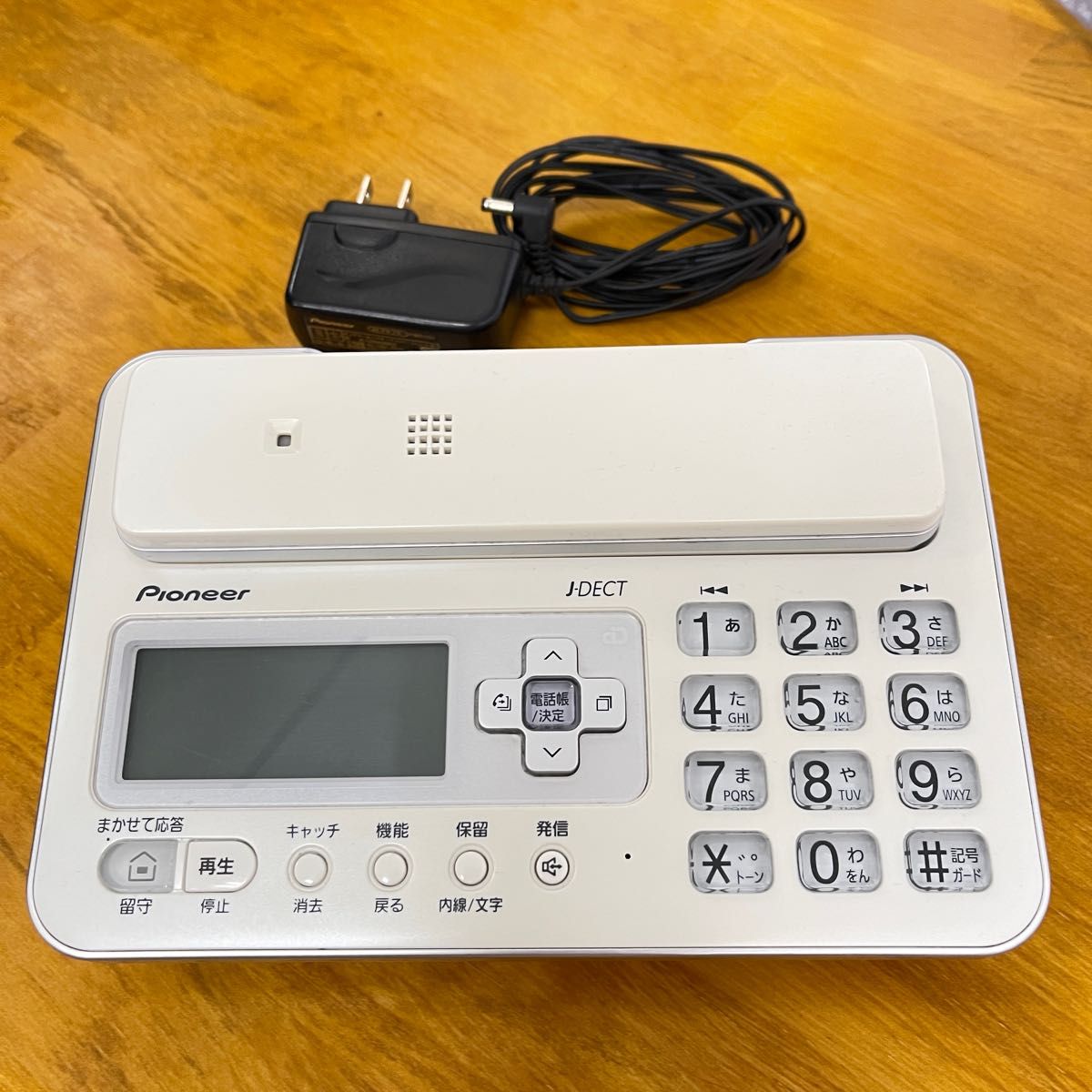 Pioneer コードレス電話機 留守番電話機 TF-FA70W Yahoo!フリマ（旧）+