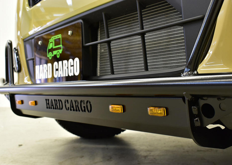 Hard Cargo ハードカーゴ 【LEDバンパーガード】ムーヴキャンバス用LEDマーカー付きフロントガードが登場！(LA850S/LA860S)_画像2