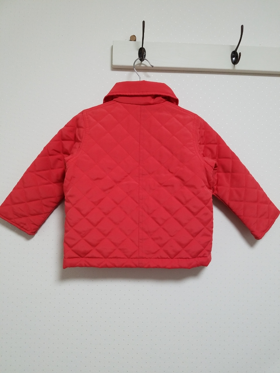  beautiful goods Oshkosh with cotton quilting coat 90. autumn winter girl jumper jacket smoky orange /A671