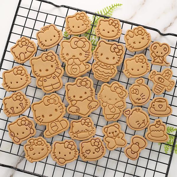 キティちゃん クッキー型 8個セット サンリオ 猫 ねこ ハローキティ_画像4