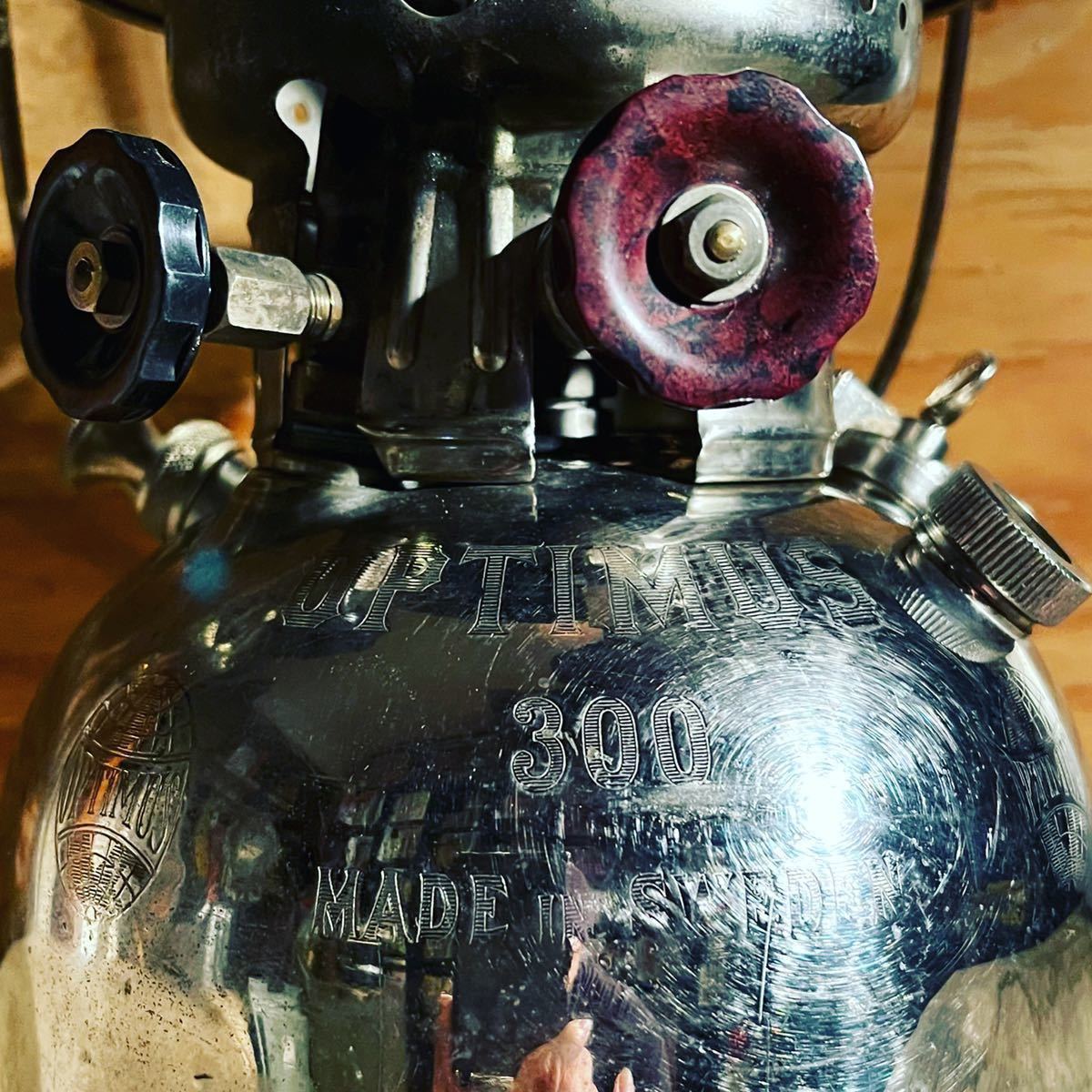 1940年代製Optimus1300 初期型 ダブルホイール(300の刻銘)縦楕円 1940年代製Optimus1300 初期型 ダブルホイール(300の刻銘)縦楕円