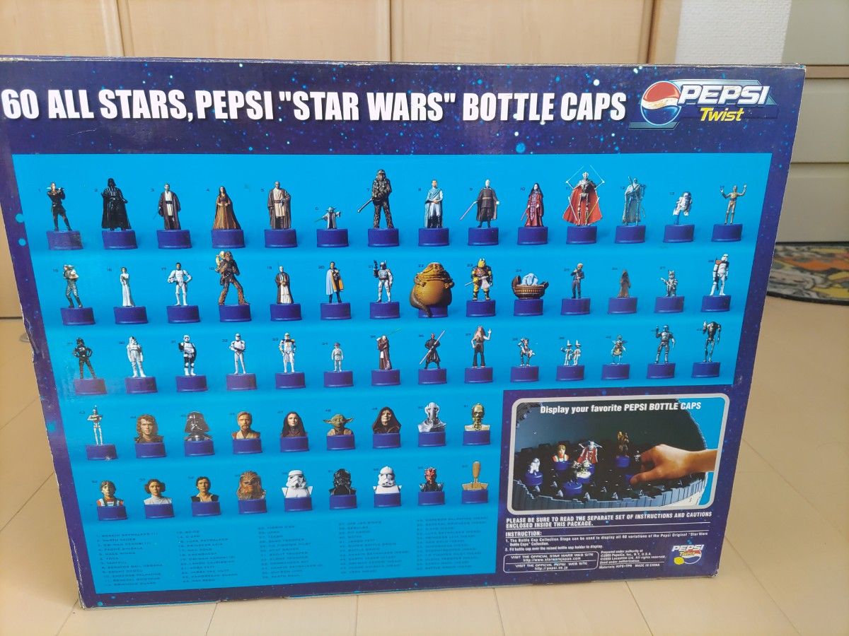 STAR WARS スターウォーズ コレクションステージ ペプシ ボトルキャップ エピソードⅢ ペットボトルキャップ