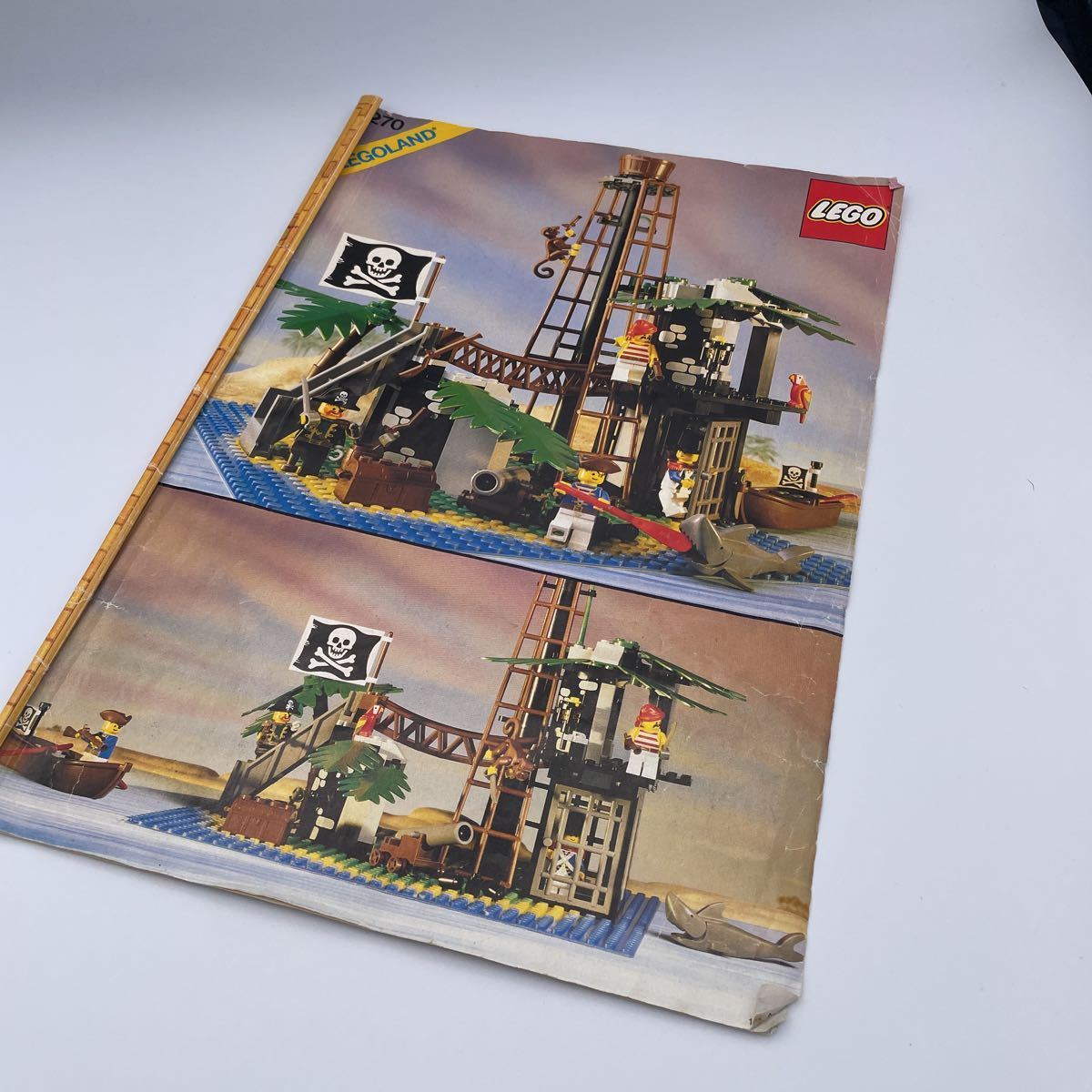 【状態良好】LEGO レゴ　6270 海賊の島　説明書つき　箱無し　南海の勇者シリーズ　ロジャー船長_画像9