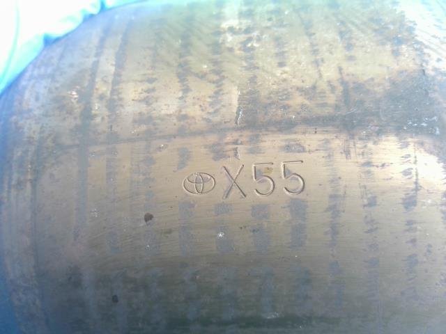 ◆レクサス USF40 LS460 1UR-FSE X55 触媒 ショクバイ コンバーター キャタライザー キャタリスト 4点セット ジャンク品 個人宅配送不可_画像2