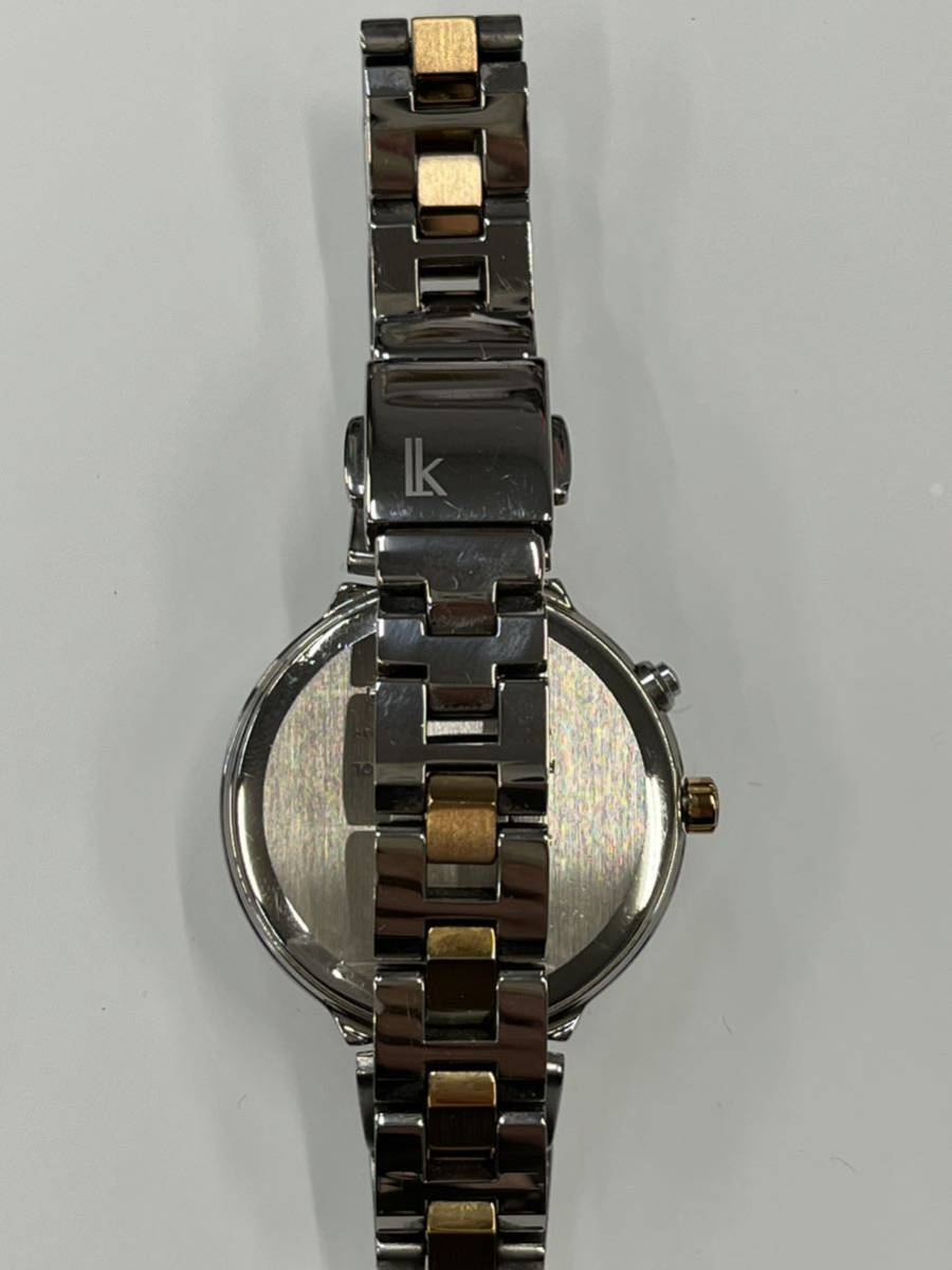 ※【SEIKO/セイコー】ソーラー腕時計 1B25-OAKO ステンレススチール アナログ レディース腕時計 シルバー ピンクゴールド_画像8