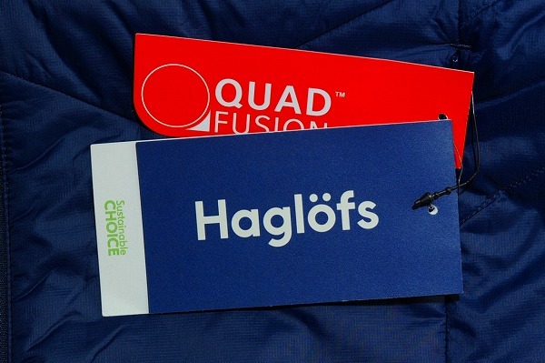 ♪【新品 国内正規品 定価30,800円】 HAGLOFS ホグロフス Barrier Neo Hood Jacket Men 604400 バリアー ネオ 中綿 ダウン ジャケット S 紺_画像6