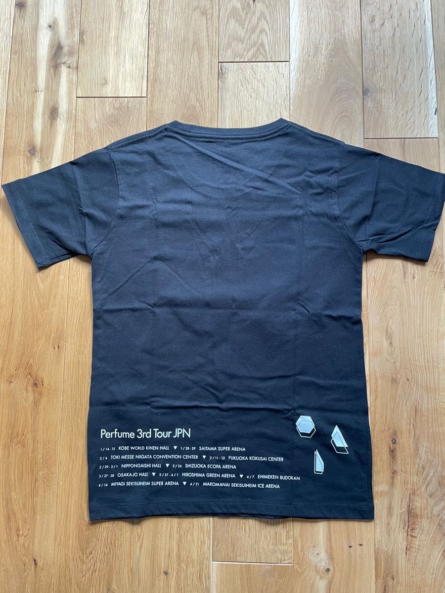 Perfume 3rd Tour JPN ツアーTシャツ Sサイズ ブラック