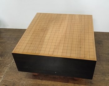 脚付き囲碁盤 木製 囲碁台　10180121/SR4L_画像2