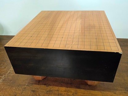脚付き囲碁盤 木製 囲碁台　10180121/SR4L_画像4