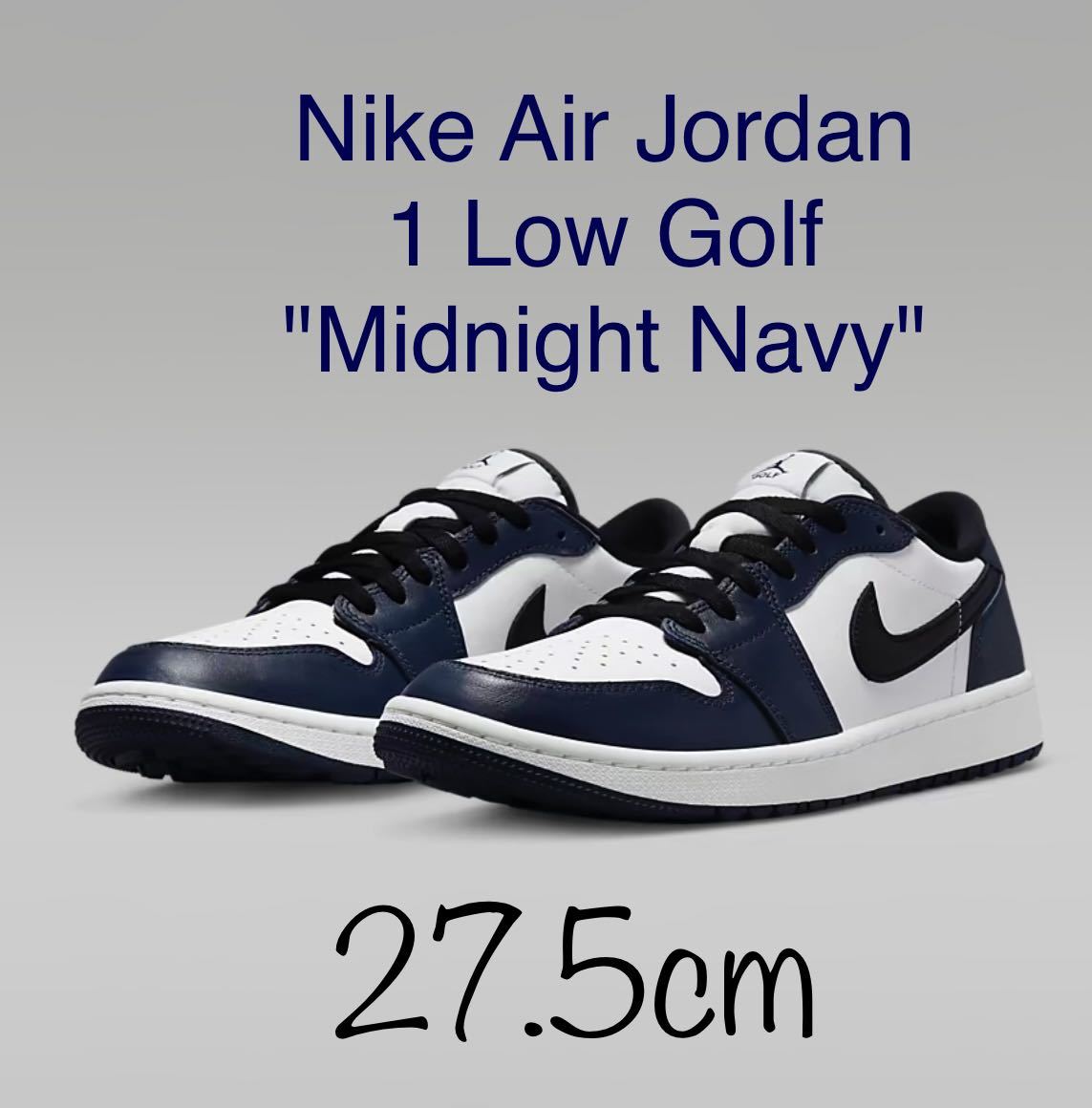 Nike Air Jordan 1 Low Golf Midnight Navyナイキ エアジョーダン1