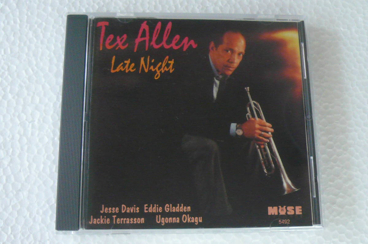 【廃盤】テクス・アレン Tex Allen ★ レイト・ナイト Late Night（ジャッキー・テラソン参加）_画像1