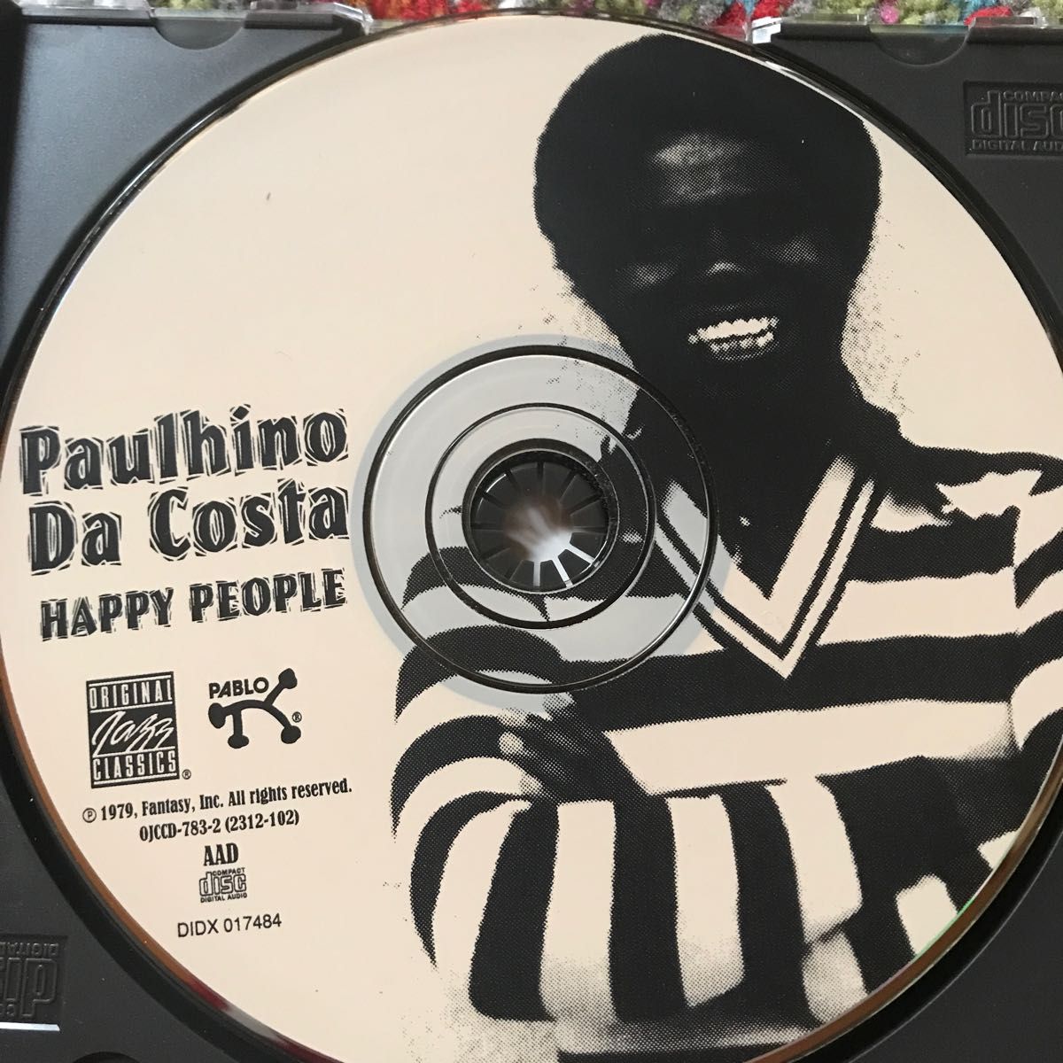 最終出品　Paulinho Da Costa Happy People  US盤　CD 名盤　