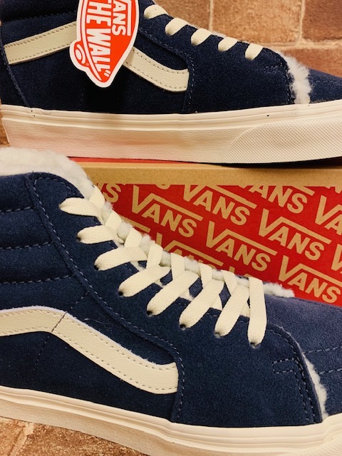 ★新品/USA企画！バンズ.SK8-HI.スケートハイ.本革.スウェード.VANS.裏ボア付き.25cm.スニーカー.箱付き.スケーター.西海岸サーフスタイル_画像5