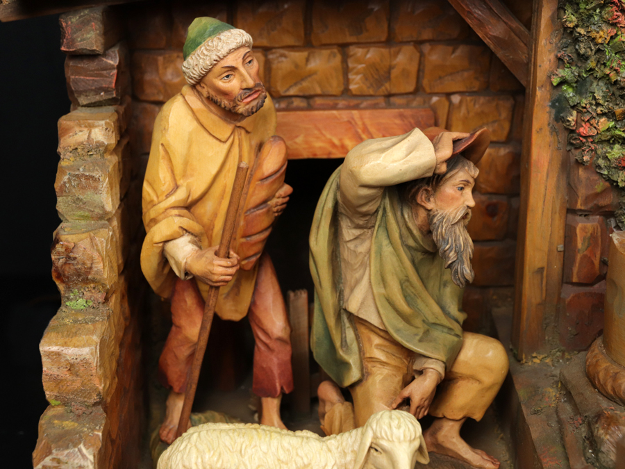 魁◇超稀少! 大作 ANRI woodcarving アンリ木彫 WalterWalter Bacher